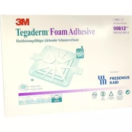 TEGADERM Schiuma adesiva FK 14,3x14,3 cm 90612, 10 pz