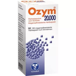 OZYM 20.000 capsule rigide con rivestimento enterico, 100 pz