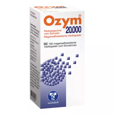 OZYM 20.000 capsule rigide con rivestimento enterico, 100 pz