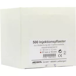 INJEKTIONSPFLASTER 16x57 mm, 500 pezzi