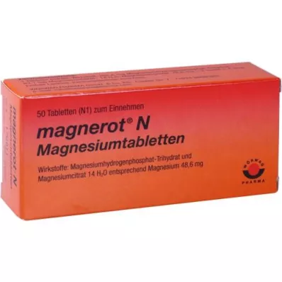 MAGNEROT N Compresse di magnesio, 50 pz