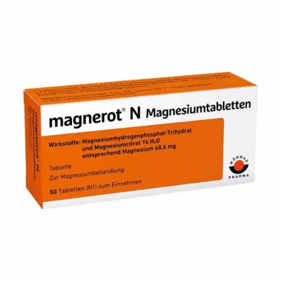 MAGNEROT N Compresse di magnesio, 50 pz