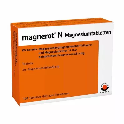 MAGNEROT N Compresse di magnesio, 100 pz