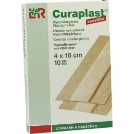 CURAPLAST Medicazione sensibile 4x10 cm 1 m, 10 pz