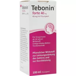 TEBONIN soluzione forte 40 mg, 100 ml