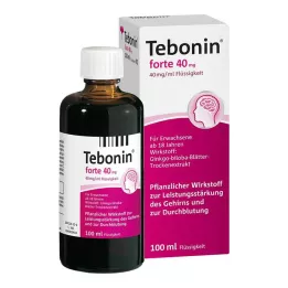 TEBONIN soluzione forte 40 mg, 100 ml