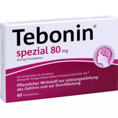 TEBONIN compresse speciali 80 mg rivestite con film, 60 pz