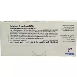 ACIDUM FORMICAE D 30 fiale, 8 pz