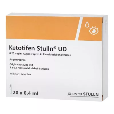 KETOTIFEN Stulln UD Collirio monodose pip., 20X0,4 ml KETOTIFEN Stulln UD Collirio monodose pip., 20X0,4 ml