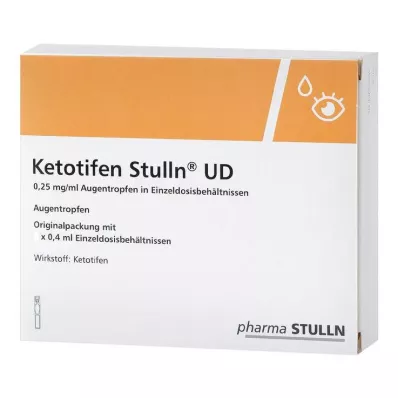 KETOTIFEN Stulln UD Collirio pip. monodose, 10X0,4 ml KETOTIFEN Stulln UD Collirio pip. monodose, 10X0,4 ml