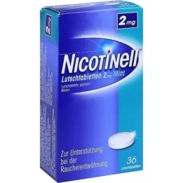 NICOTINELL Pasticche 2 mg Menta, 36 pz