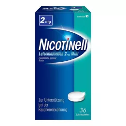NICOTINELL Pasticche 2 mg Menta, 36 pz