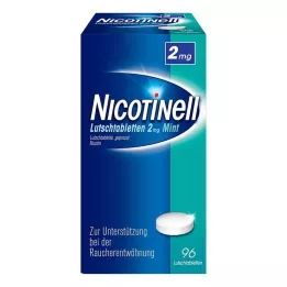 NICOTINELL Pasticche 2 mg Menta, 96 pz
