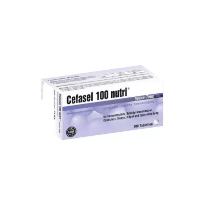 Cefasel 100 nutri Selenium Tabs compresse, 200 pz Cefasel 100 nutri Selenium Tabs compresse, 200 pz