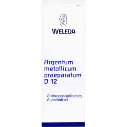 ARGENTUM METALLICUM praeparatum D 12 triturazione, 20 g