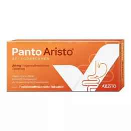 PANTO Aristo per il bruciore di stomaco 20 mg compresse rivestite con enterici, 7 pz