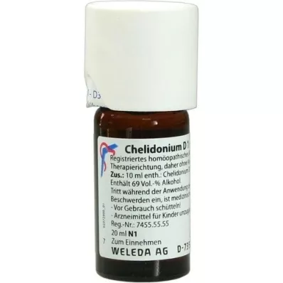 CHELIDONIUM D 1 Diluizione, 20 ml