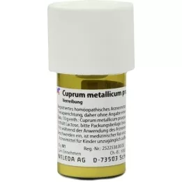 CUPRUM METALLICUM praep.D 20 Triturazione, 20 g