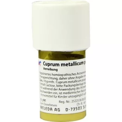 CUPRUM METALLICUM praep.D 30 Triturazione, 20 g