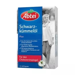 ABTEI Olio di cumino nero Plus Capsule, 48 Capsule