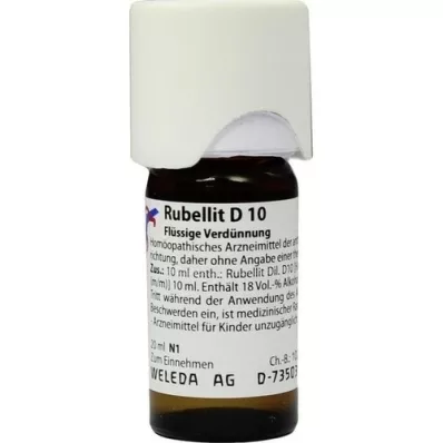 RUBELLIT D 10 Diluizione, 20 ml