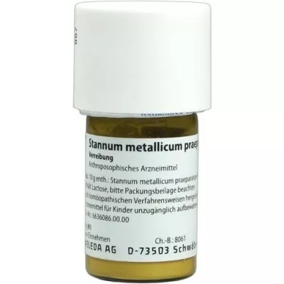 STANNUM METALLICUM praeparatum D 12 triturazione, 20 g