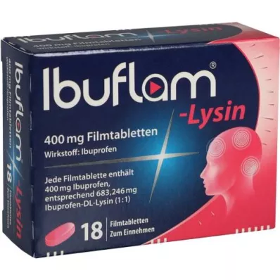 IBUFLAM-Lisina 400 mg compresse rivestite con film, 18 pz