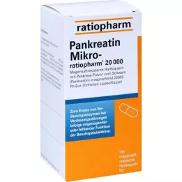 PANKREATIN Micro-ratio.20.000 capsule rigide rivestite di enterico, 100 pz