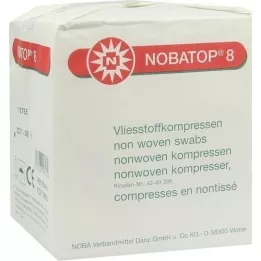 NOBATOP 8 Compresse 10x10 cm non sterili, 100 pz