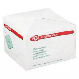 MULLKOMPRESSEN 20x20 cm non sterile 8x, 100 pz