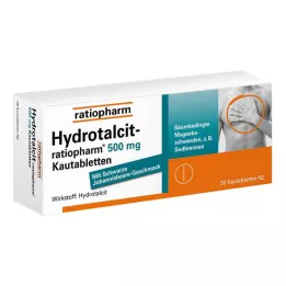 HYDROTALCIT-ratiopharm 500 mg compresse masticabili, 50 pz