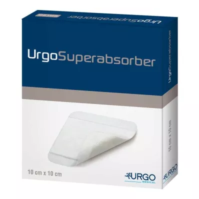 URGOSUPERABSORBER Medicazione 10x10 cm, 10 pezzi