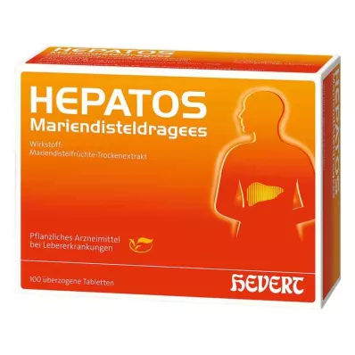 HEPATOS Cardo mariano in pastiglie, 100 pz