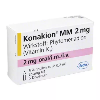 Konakion MM soluzione 2 mg, 5 pz Konakion MM soluzione 2 mg, 5 pz