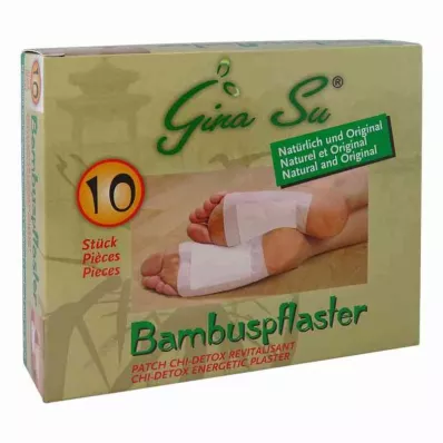 BAMBUSPFLASTER Toppa di vitalità Gina Su, 10 pezzi BAMBUSPFLASTER Toppa di vitalità Gina Su, 10 pezzi