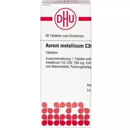 AURUM METALLICUM C 30 compresse, 80 pz