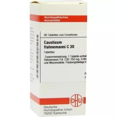 CAUSTICUM HAHNEMANNI C 30 compresse, 80 pz