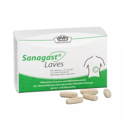 SANAGAST compresse Laves, 60 pz