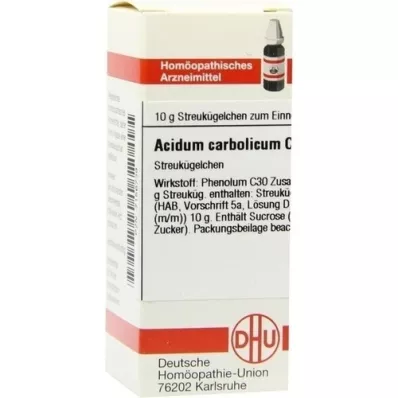 ACIDUM CARBOLICUM C 30 globuli, 10 g