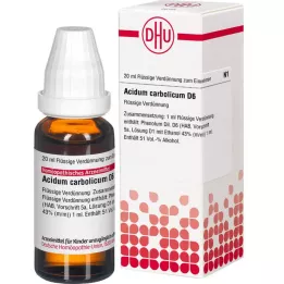 ACIDUM CARBOLICUM D 6 Diluizione, 20 ml