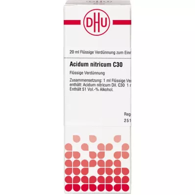 ACIDUM NITRICUM Diluizione C 30, 20 ml