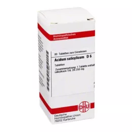 DHU Acidum salicylicum D 6 compresse, 80 pz