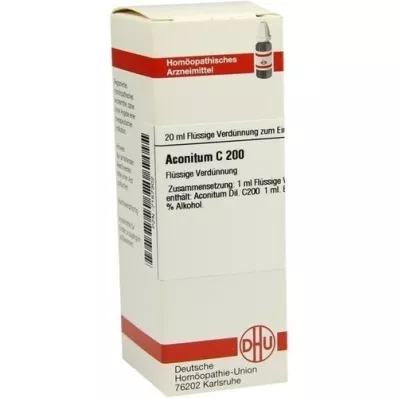 ACONITUM C 200 Diluizione, 20 ml