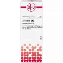 ACONITUM D 15 diluizione, 20 ml