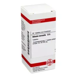 DHU Adonis vernalis D 6 compresse, 80 pz
