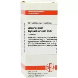 DHU Adrenalina cloridrico D 30 compresse, 80 pz