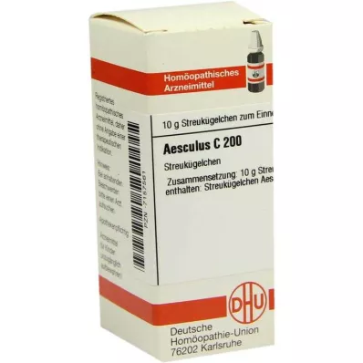 DHU Aesculus C 200 globuli, 10 g DHU Aesculus C 200 globuli, 10 g