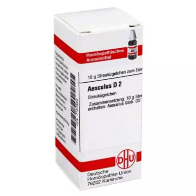 DHU Aesculus D 2 globuli, 10 g