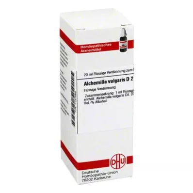 DHU Alchemilla vulgaris D 2 Diluizione, 20 ml DHU Alchemilla vulgaris D 2 Diluizione, 20 ml