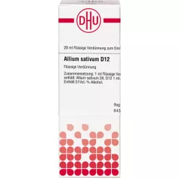 ALLIUM SATIVUM D 12 Diluizione, 20 ml